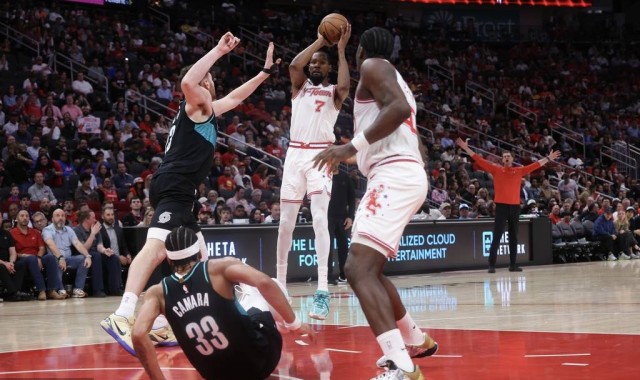 申京28+6杜兰特20+8+5 火箭末节发力击退开拓者