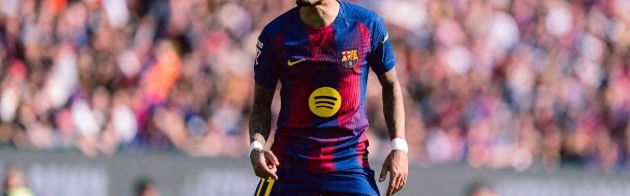 巴萨西甲欧冠双线争冠大麻烦 拉菲尼亚伤缺5周 无缘3战马竞