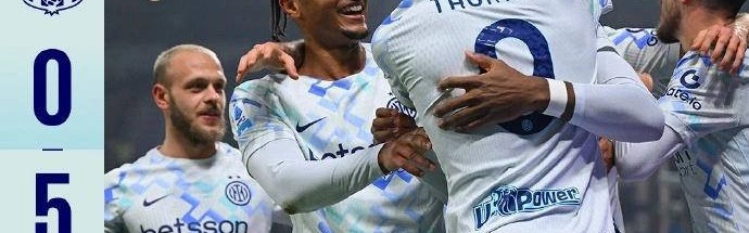 国米客场5球大胜萨索洛 多重利好助力领跑意甲